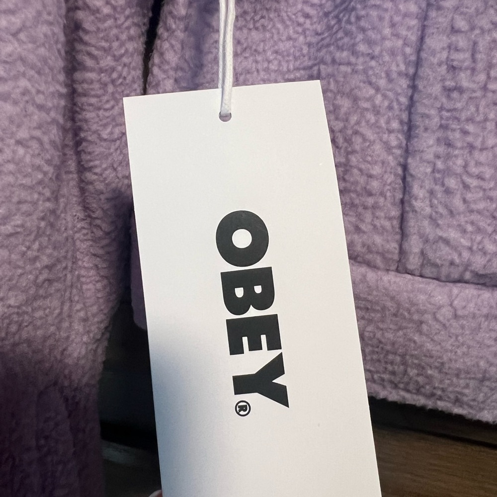 Obey Melanie Jacket Women's Lavender Jacket - Picture 4 of 4